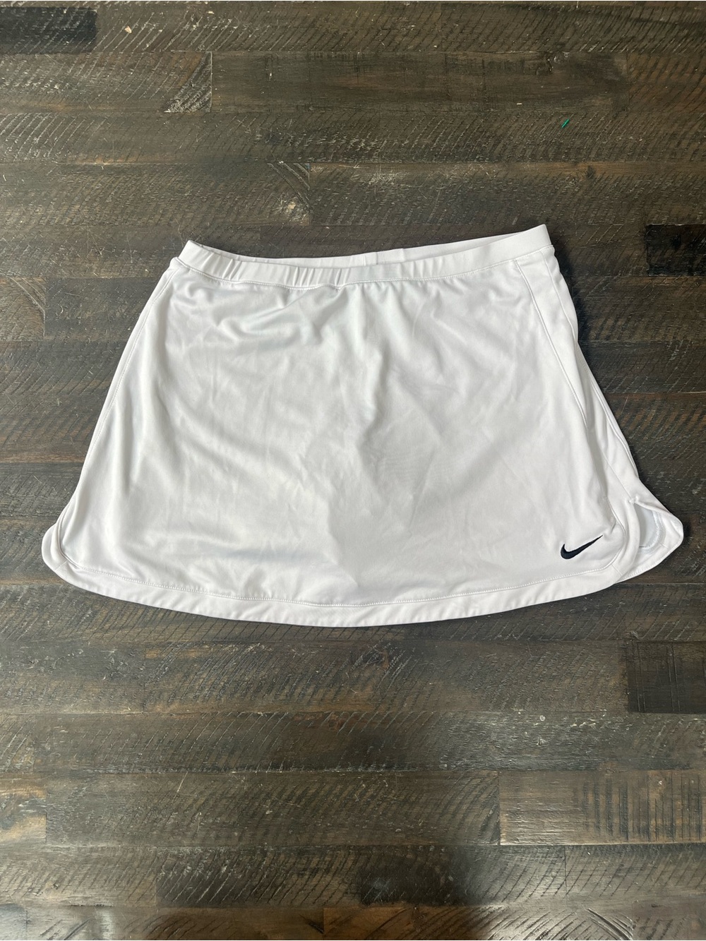 Nike Court Golf Tennis Skort Girls Large L 14 16 White Dri-FIT Skort